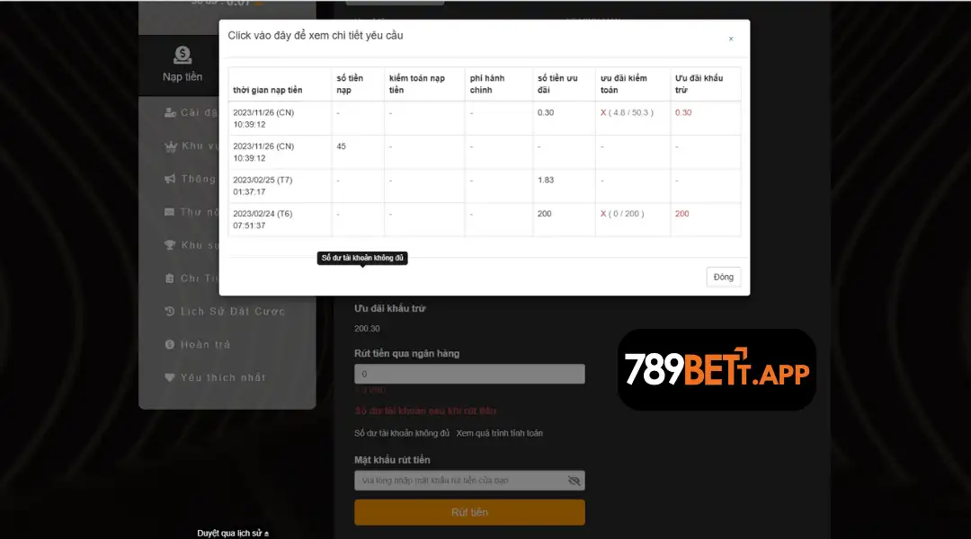 Rút Tiền 789BET 1 | 789bett.app Điều kiện rút tiền 789bet