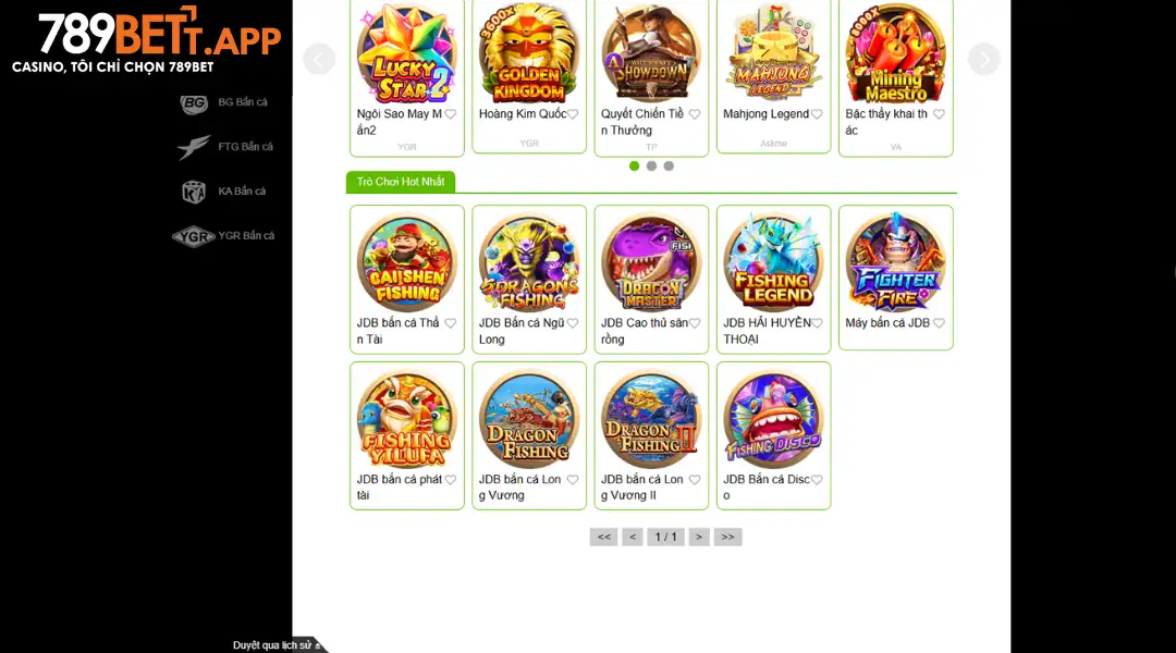 Đôi nét về 789bet bắn cá, sảnh chơi giải trí hàng đầu