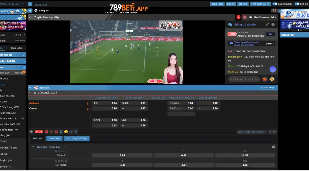 789BET Thể Thao 8 | 789bett.app Trực tiếp trận đấu ngay trên sảnh giúp cược thủ dễ theo dõi và đặt cược