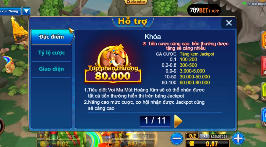 Các chế độ chơi đặc sắc tại Dinosaur Tycoon 789bet