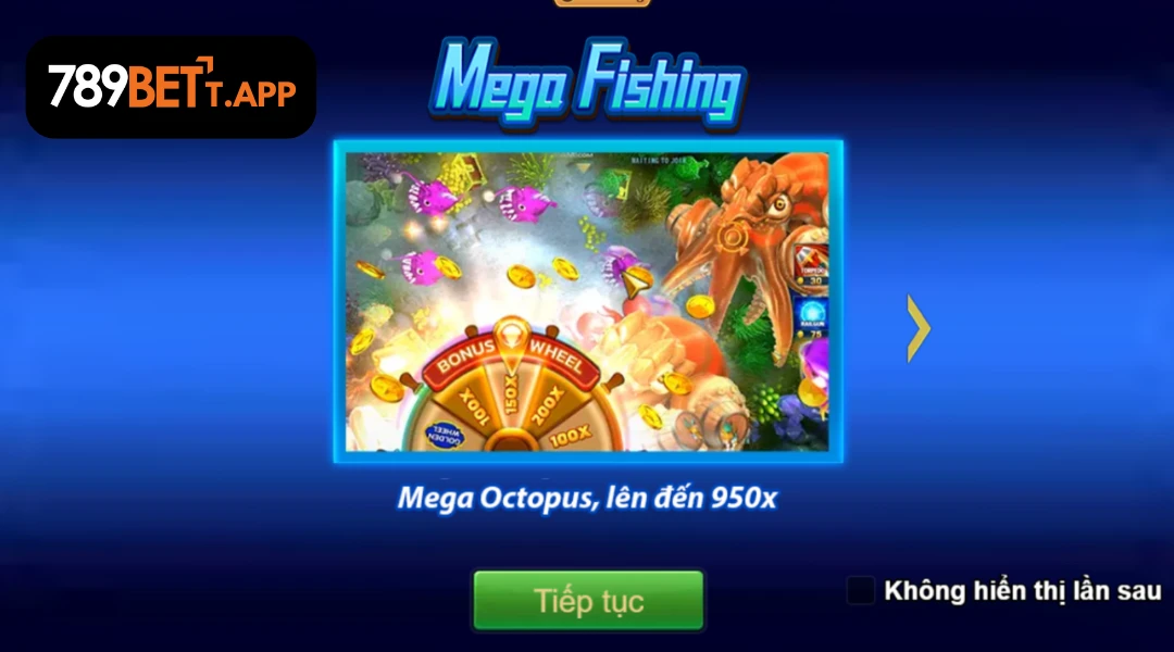Giới thiệu bắn cá Mega Fishing sảnh Jili tại 789BET