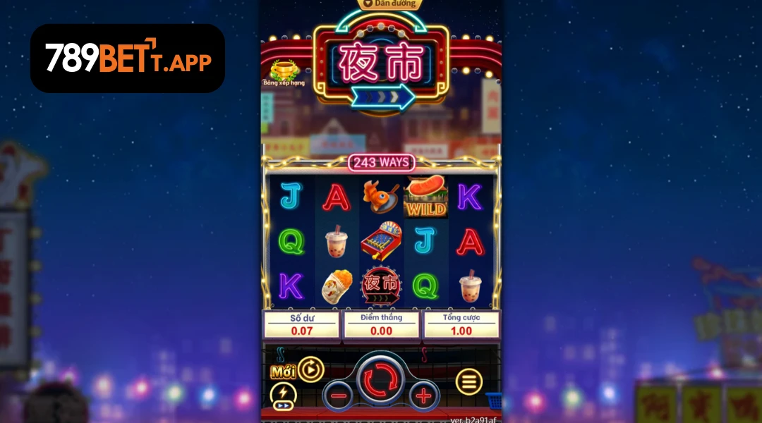 Giới thiệu nổ hũ Night Market sảnh FC 789BET