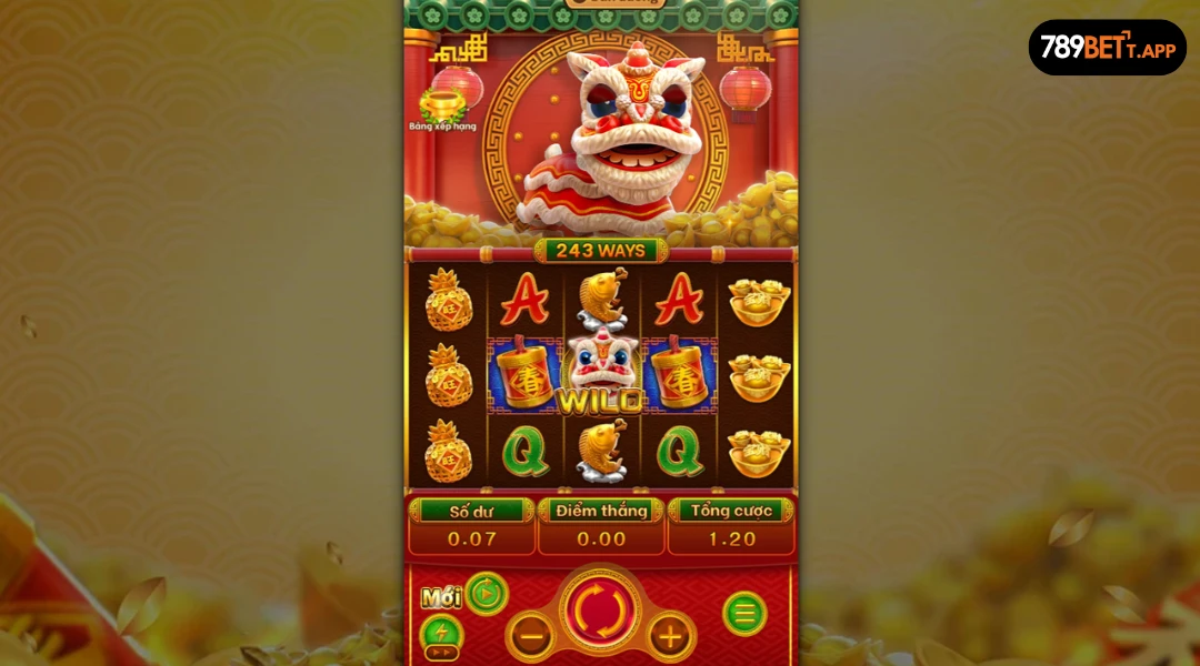 Hướng dẫn chơi Nổ Hũ Chinese New Year tại 789BET