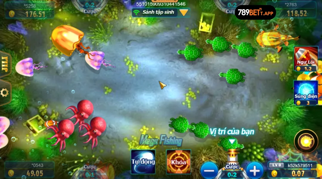 Hướng dẫn chơi bắn cá Mega Fishing