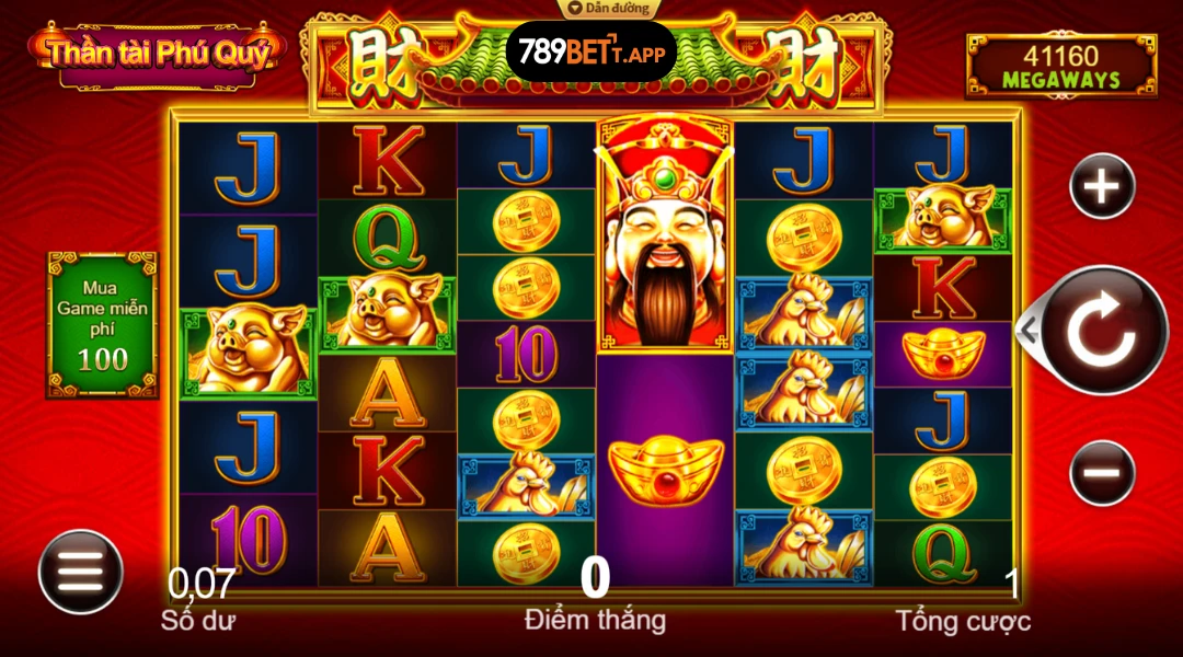 Khám phá God Of Fortunes tại sảnh TP nhà cái 789bet