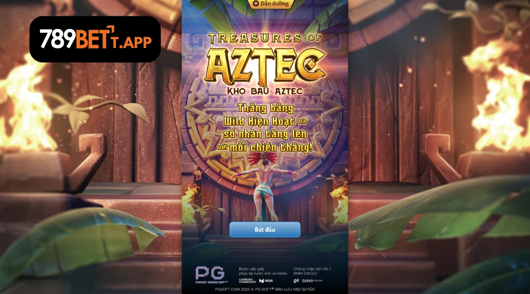 Kho Báu Aztec tại PG hiện đang là top 1 game nổ hũ tại 789Bet
