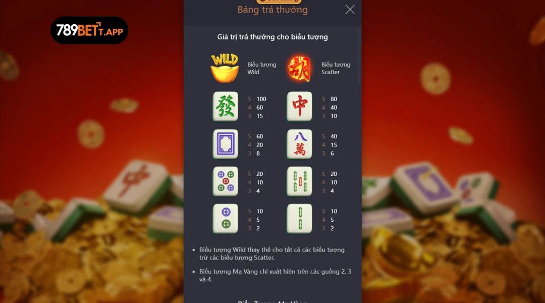 Nổ Hũ Mahjong Ways Kết Hợp Mạt Chược Sảnh PG 2 | 789bett.app Luật chơi Mahjong Way tại 789Bet