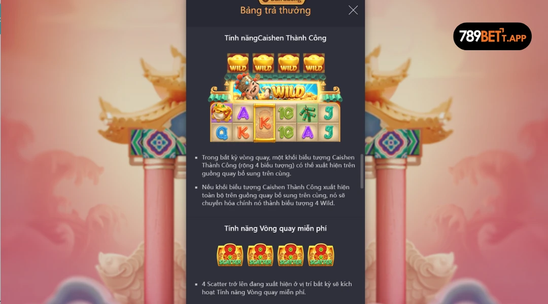Nổ Hũ Caishen Wins Sảnh PG Thần Tài Gõ Cửa 4 | 789bett.app Cách chơi nổ hũ Caishen Wins sảnh PG 789bet