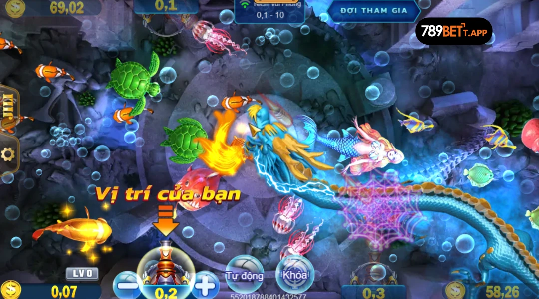 Trải nghiệm bắn cá Royal Fishing